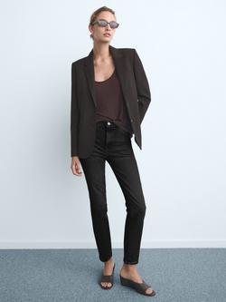 Mango Claudia Skinny Jeans, Open Grey - view 2, Open Grey