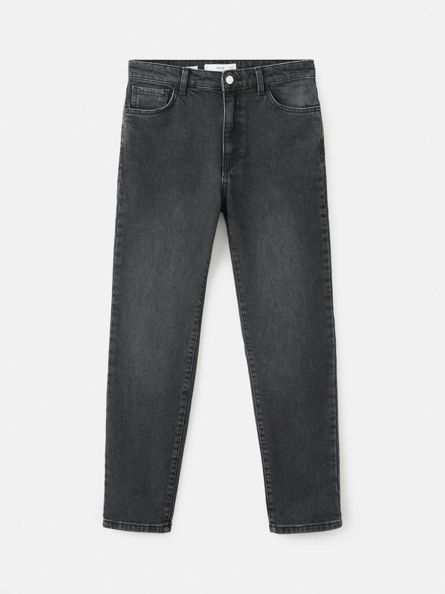 Product image 3 of 8, which shows Mango Claudia Skinny Jeans, Open Grey, 10