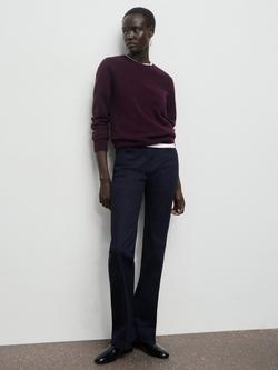 Mango Jolene Flared Jeans - view 2, Dark Blue