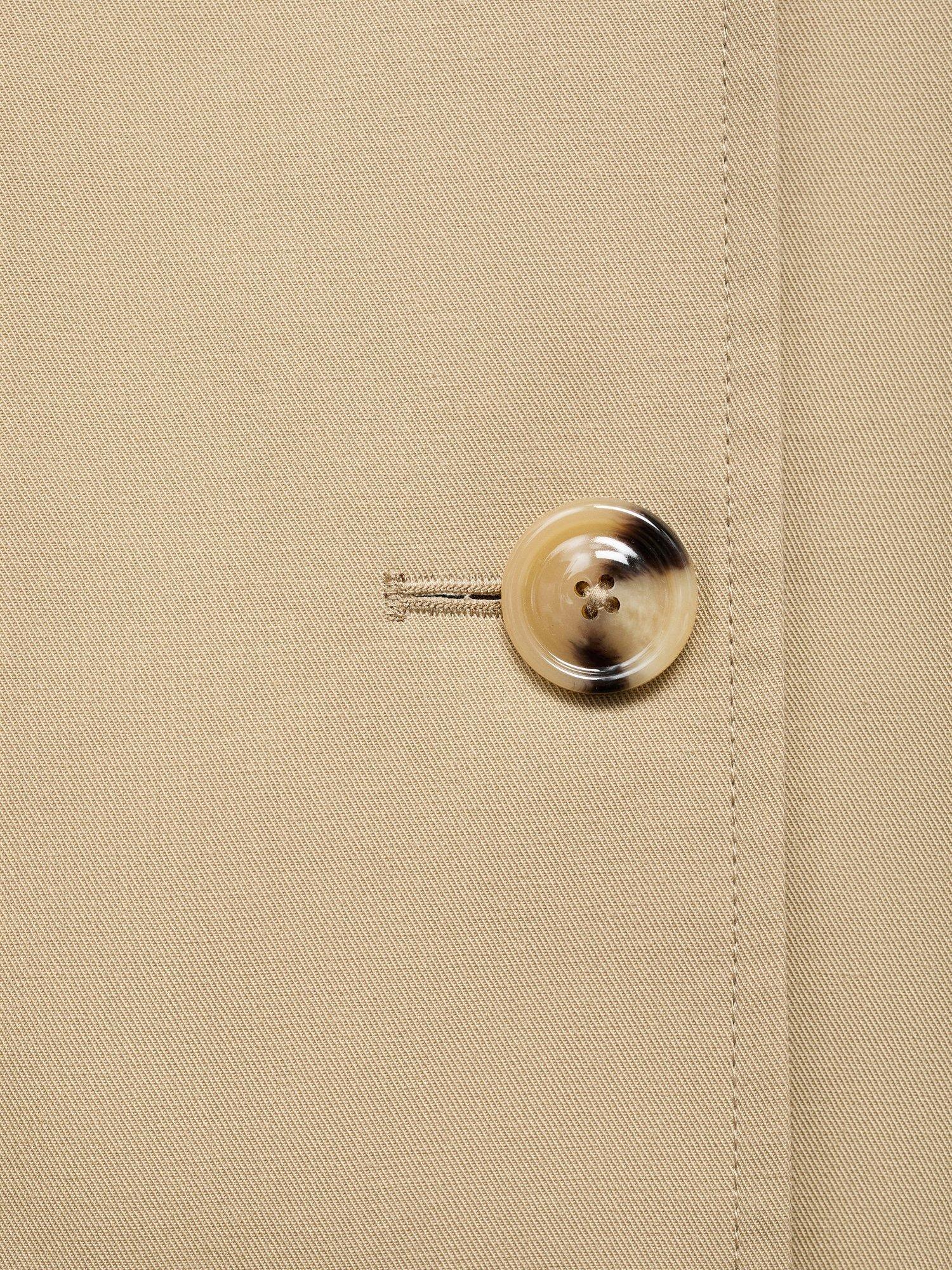 Product image 5 of 9, which shows Mango Polana Double Breasted Trench Coat, Light Beige, XXS