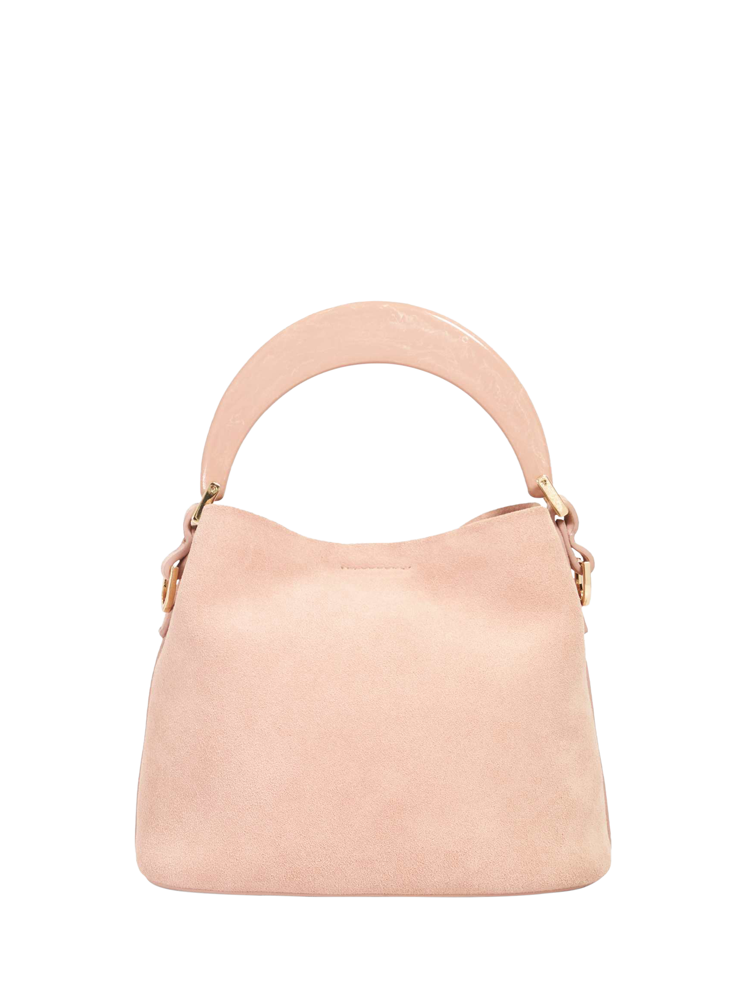 Product image 3 of 5, which shows Dune London Dharla Suede Grab Bag, Mink, One Size