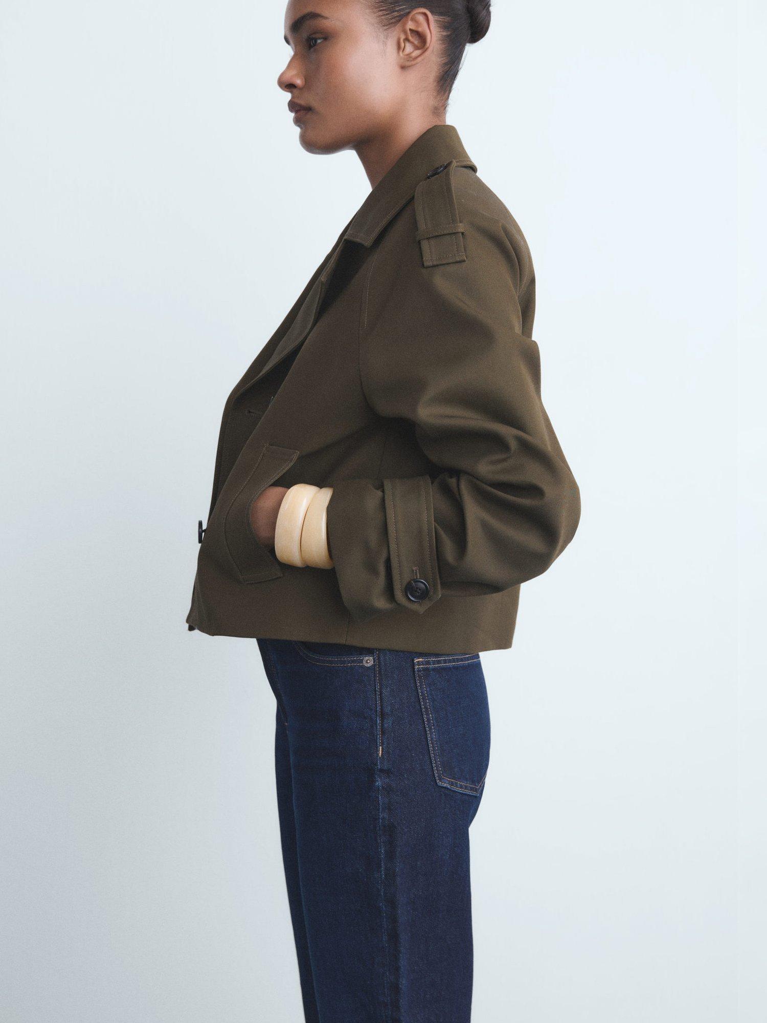 Product image 6 of 8, which shows Mango Mid Rise Mom2000 Jeans, Dark Blue, 10