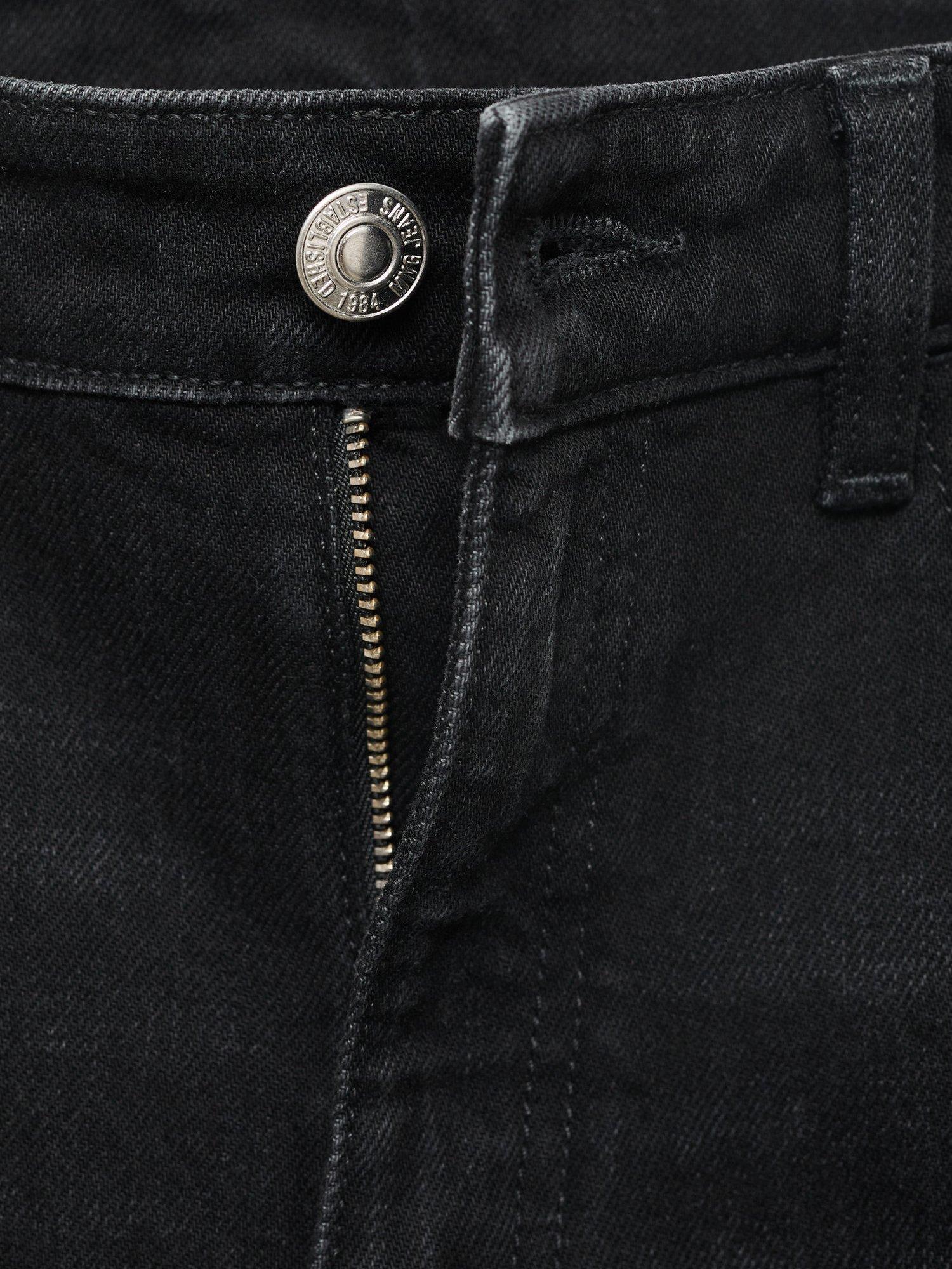 Product image 8 of 8, which shows Mango Newmom High Rise Jeans, Open Grey, 4