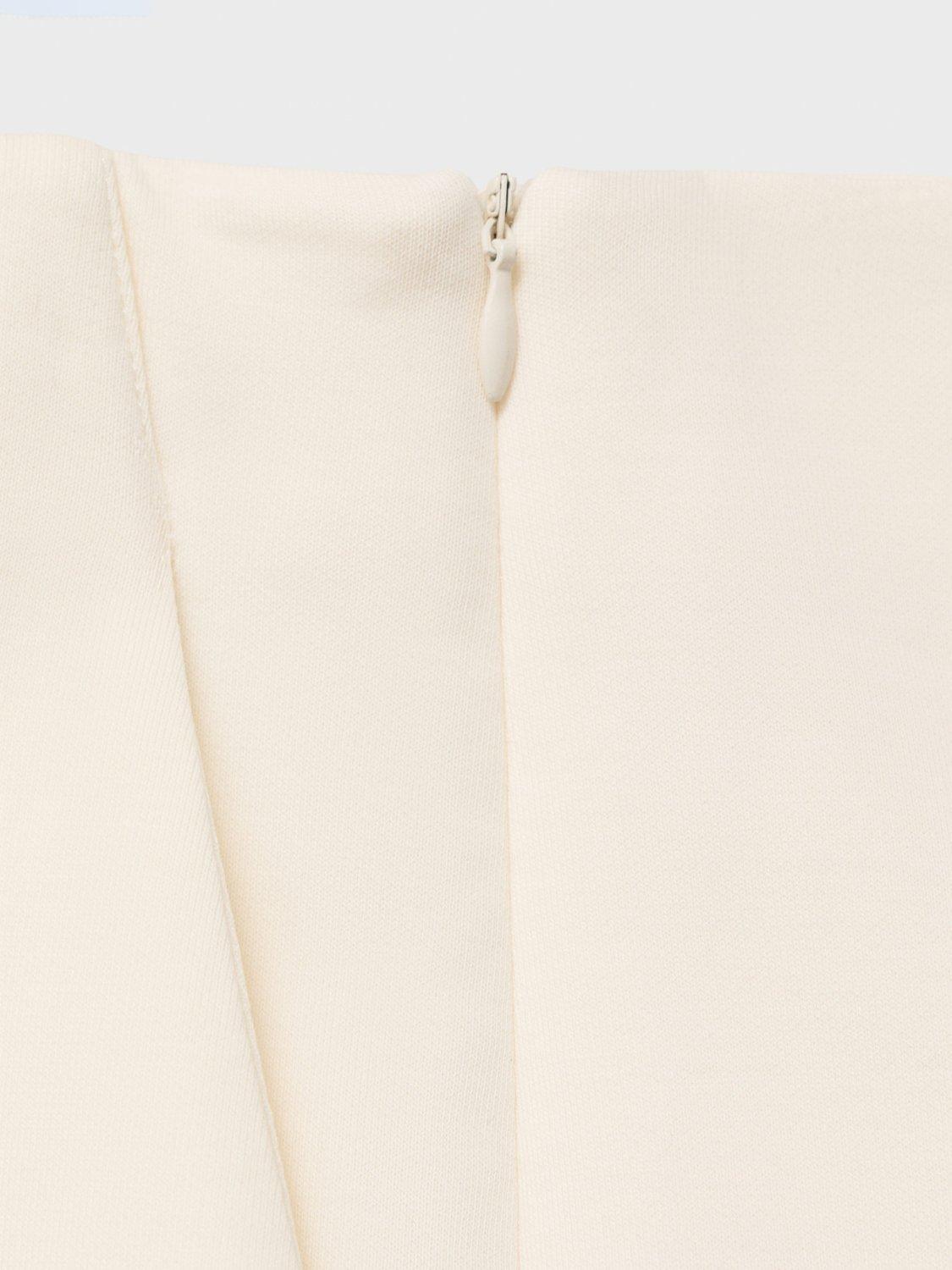 Product image 5 of 7, which shows Mango Johnny Slit Detail Skirt, Light Beige, XL