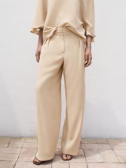 Mango Momo Oversized Top, Pastel Brown