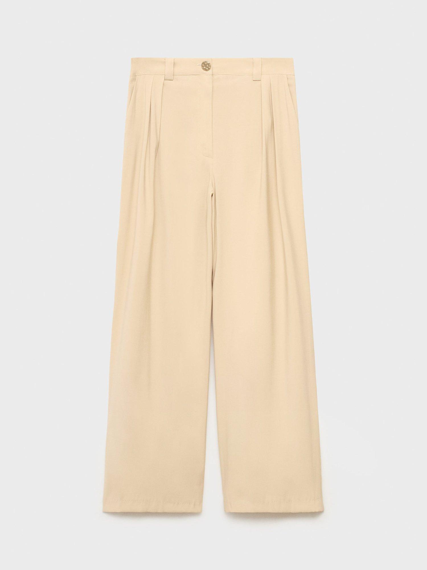 Product image 3 of 8, which shows Mango Momo Oversized Top, Pastel Brown, XS