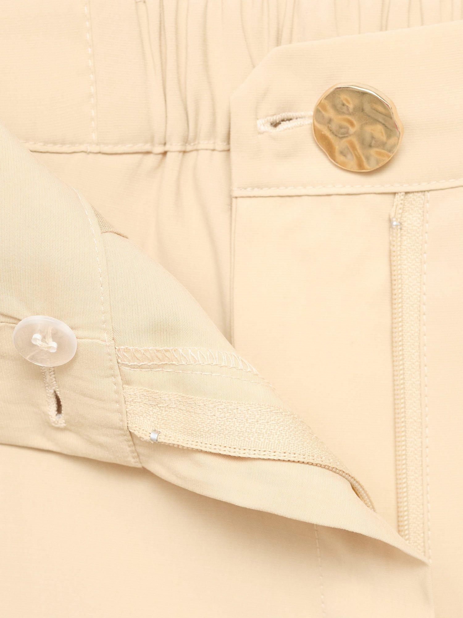 Product image 8 of 8, which shows Mango Momo Oversized Top, Pastel Brown, XS