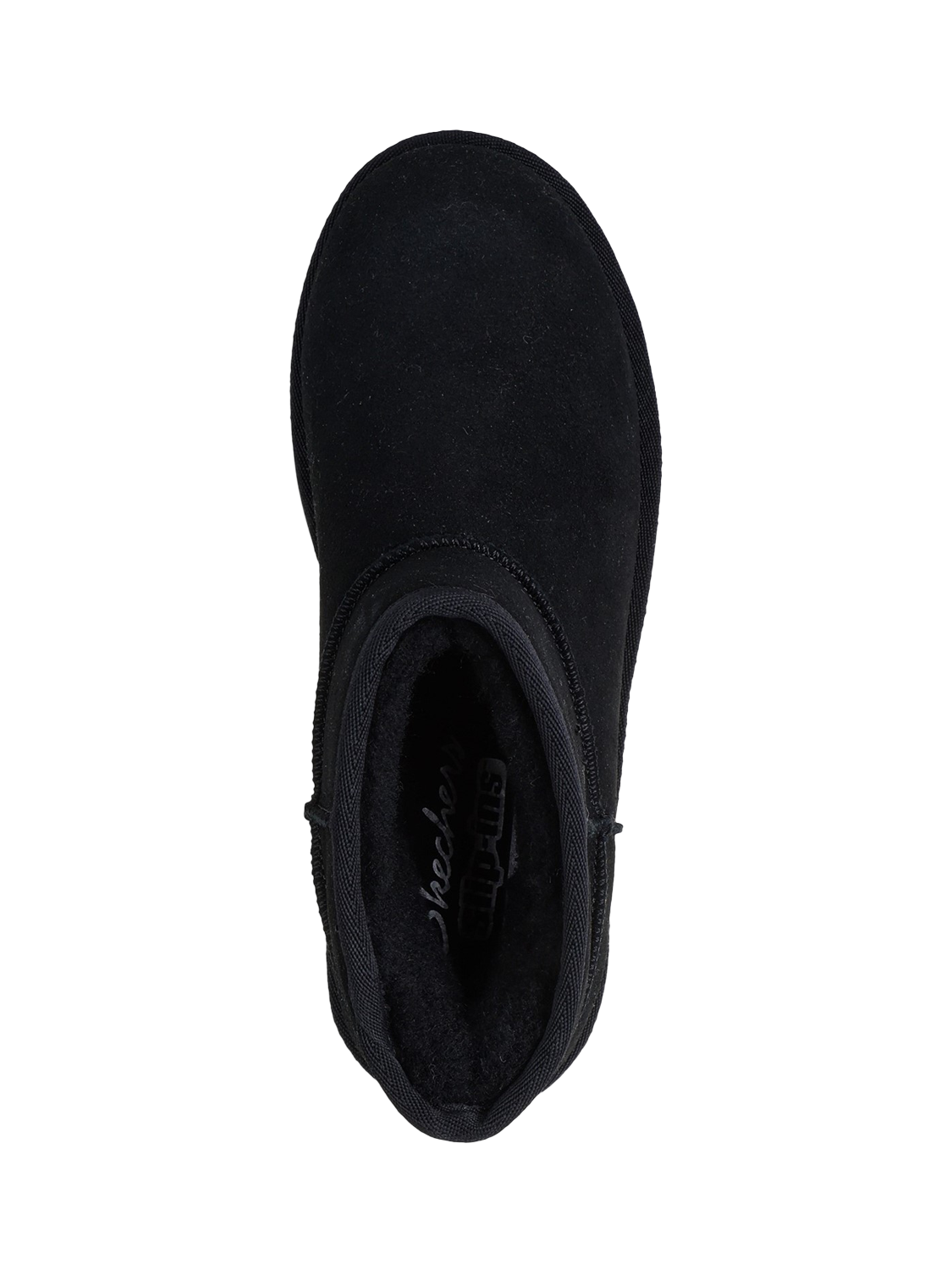 Product image 4 of 4, which shows Skechers Keep Cosy Ankle Boots, Black, 3