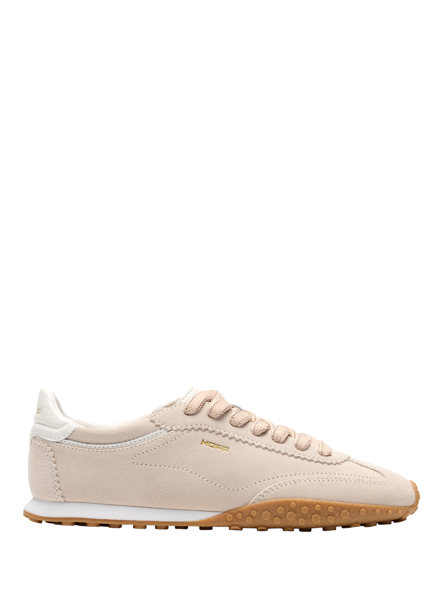 Product image 1 of 1, which shows HOFF Bridge Suede Ballet Trainers, Beige, 4