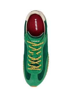 HOFF Bridge MKII Lace Up Trainers, Green - view 2, Green