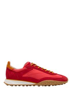 HOFF Bridge MKII Lace Up Trainers, Scarlet, Scarlet