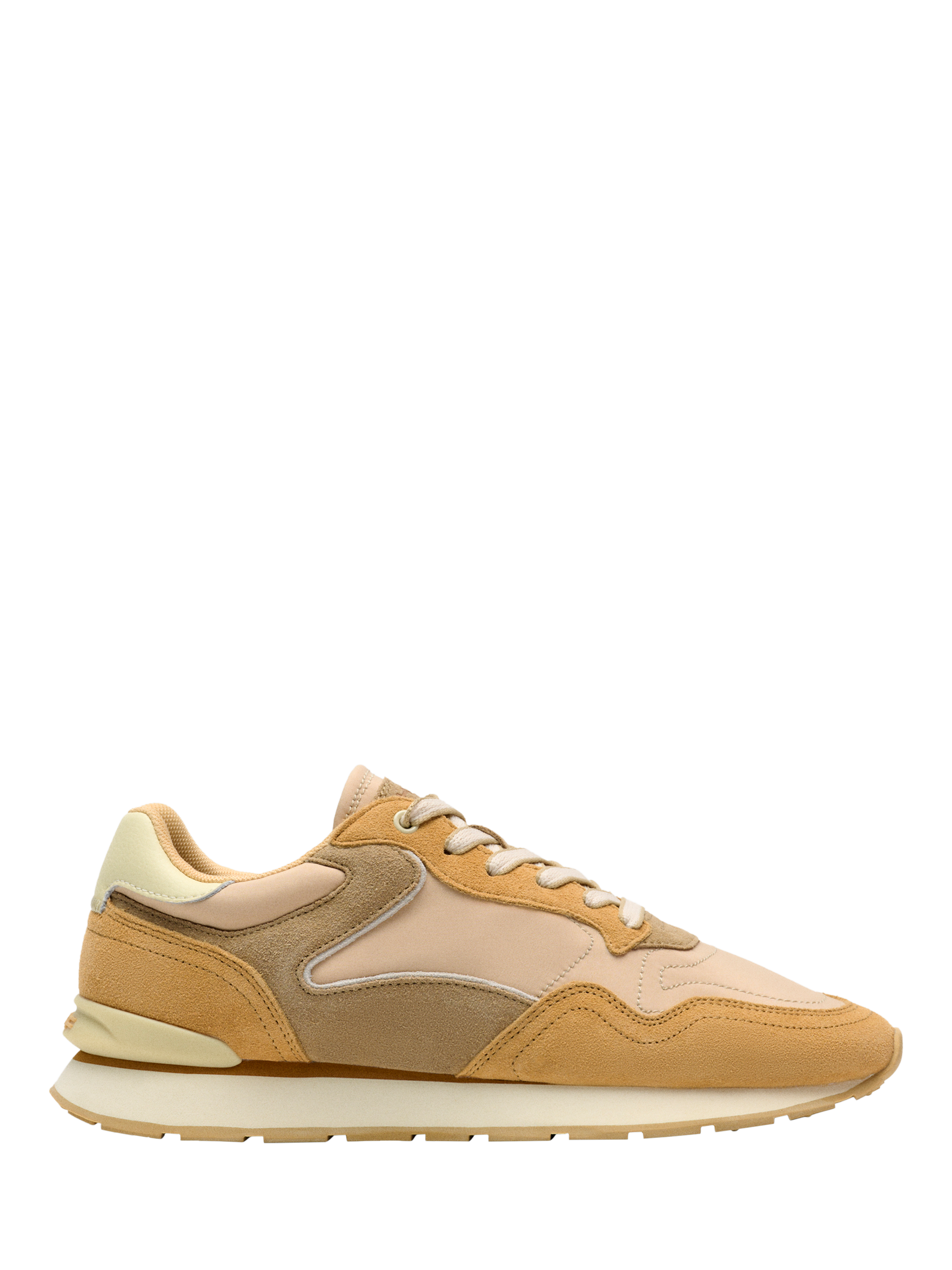 Product image 1 of 1, which shows HOFF City Suede Blend Trainers, Camel, 4