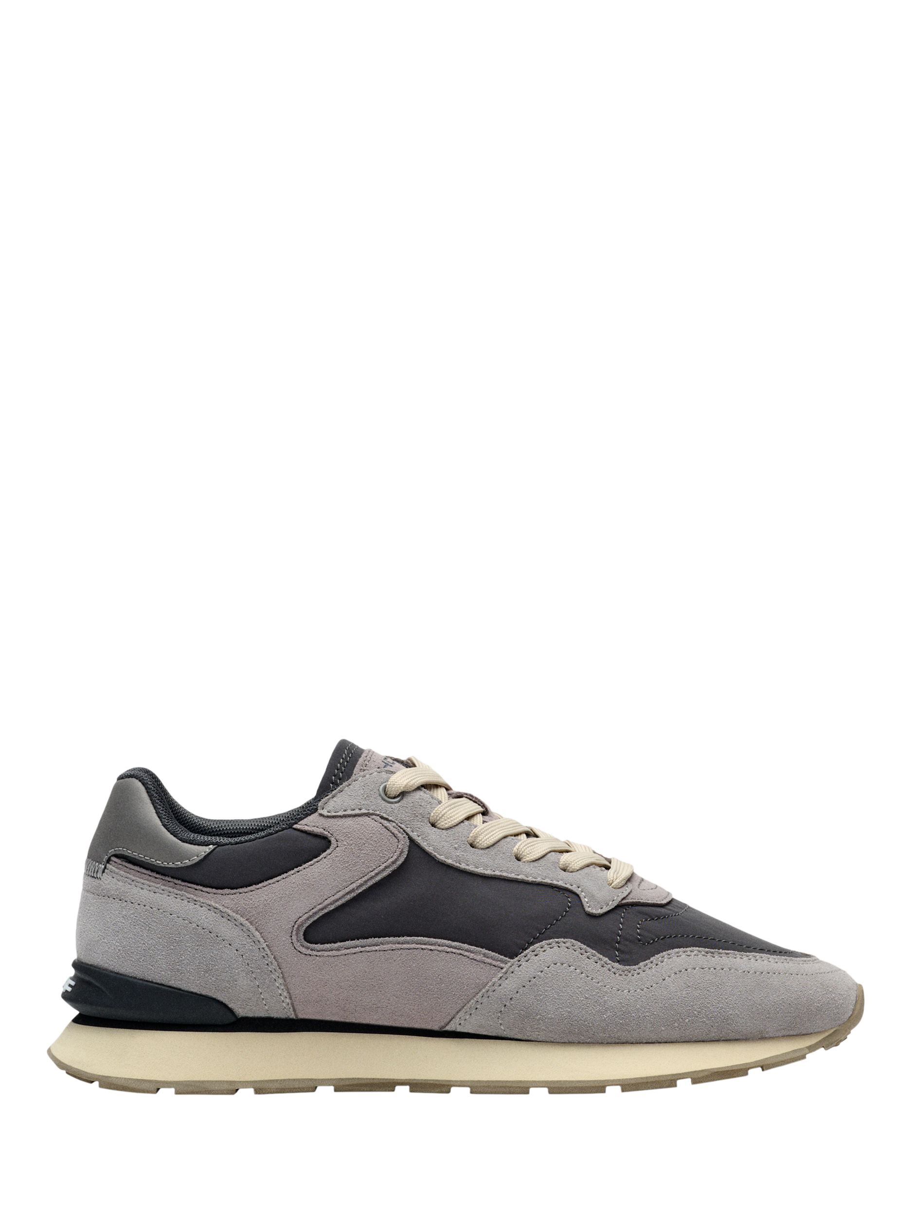 Product image 1 of 1, which shows HOFF City Suede Blend Trainers, Grey, 4