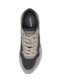 HOFF City Suede Blend Trainers, Grey - view 2, Grey
