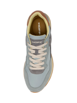 HOFF City Suede Blend Trainers, Light Blue/Multi - view 2, Light Blue/Multi