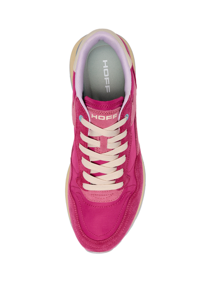 HOFF City Suede Blend Trainers, Orchid - view 2, Orchid