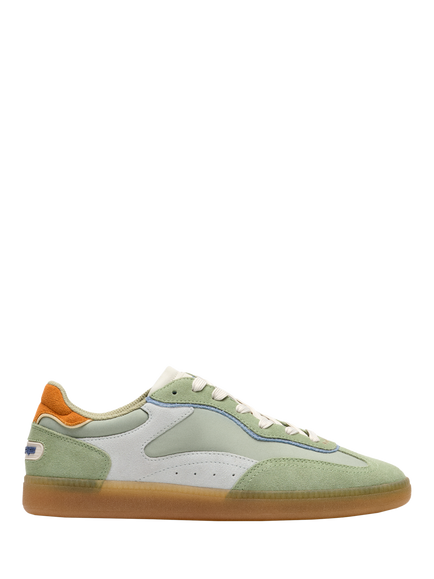 HOFF Park Leather Blend Trainers, Sage/Multi, Sage/Multi
