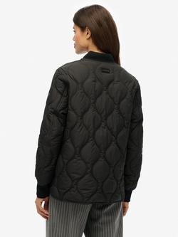 Superdry Quilted Liner Jacket - view 2, Black
