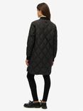 Superdry Longline Quilted Liner Jacket