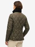 Superdry Corduroy Trimmed Liner Jacket, Army Khaki