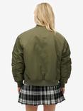 Superdry MA1 Bomber Jacket, Dusty Olive Green