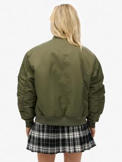 Superdry MA1 Bomber Jacket - view 2, Dusty Olive Green