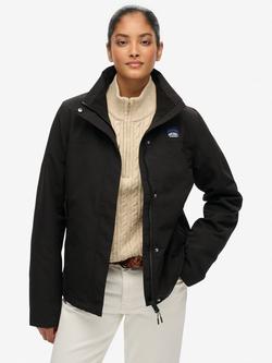 Superdry Shell Jacket, Black, Black