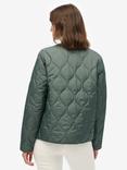 Superdry Quilted Lite Liner Jacket, Balsam Green