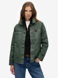 Superdry Utility Chore Jacket, Balsam Green