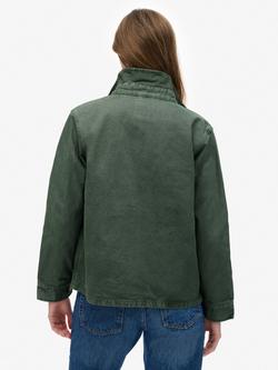 Superdry Utility Chore Jacket, Balsam Green - view 2, Balsam Green