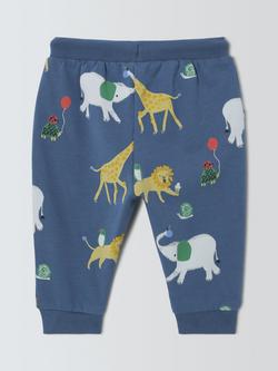 John Lewis Baby Animal Joggers, Multi - view 2, Multi