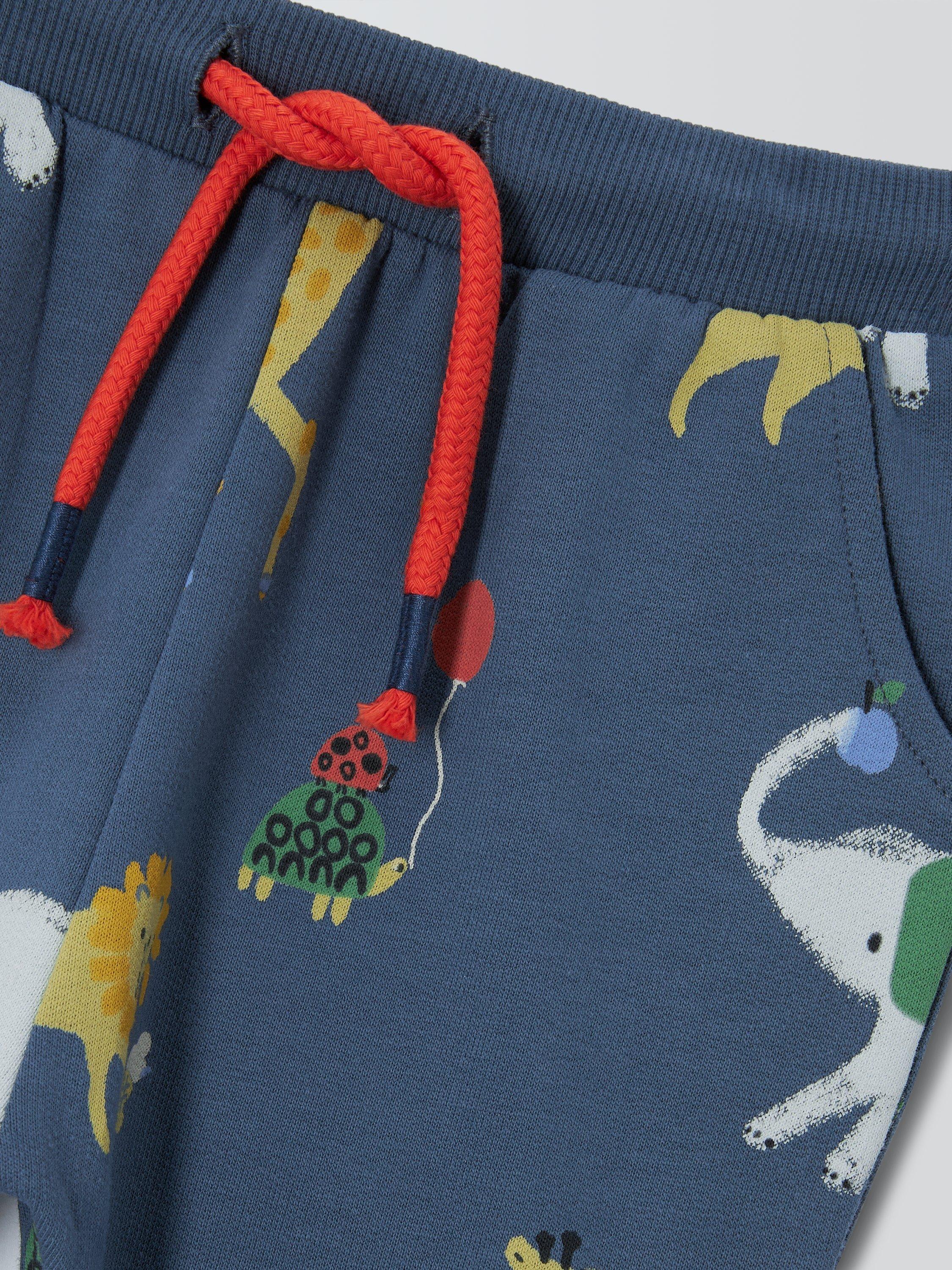 Product image 3 of 3, which shows John Lewis Baby Animal Joggers, Multi, 0-3 months