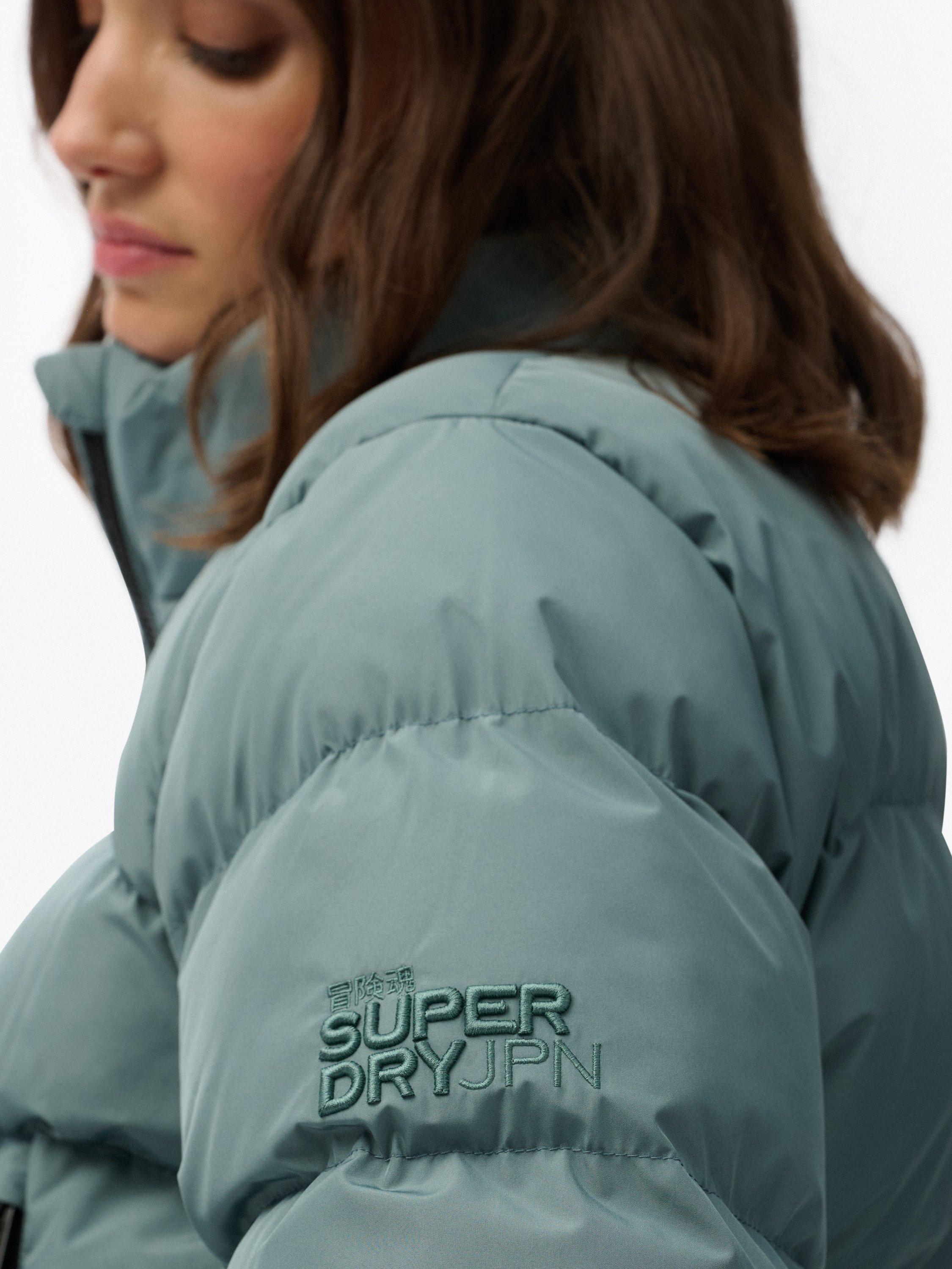 Product image 4 of 6, which shows Superdry Sports Puffer Jacket, Goblin Blue, 10