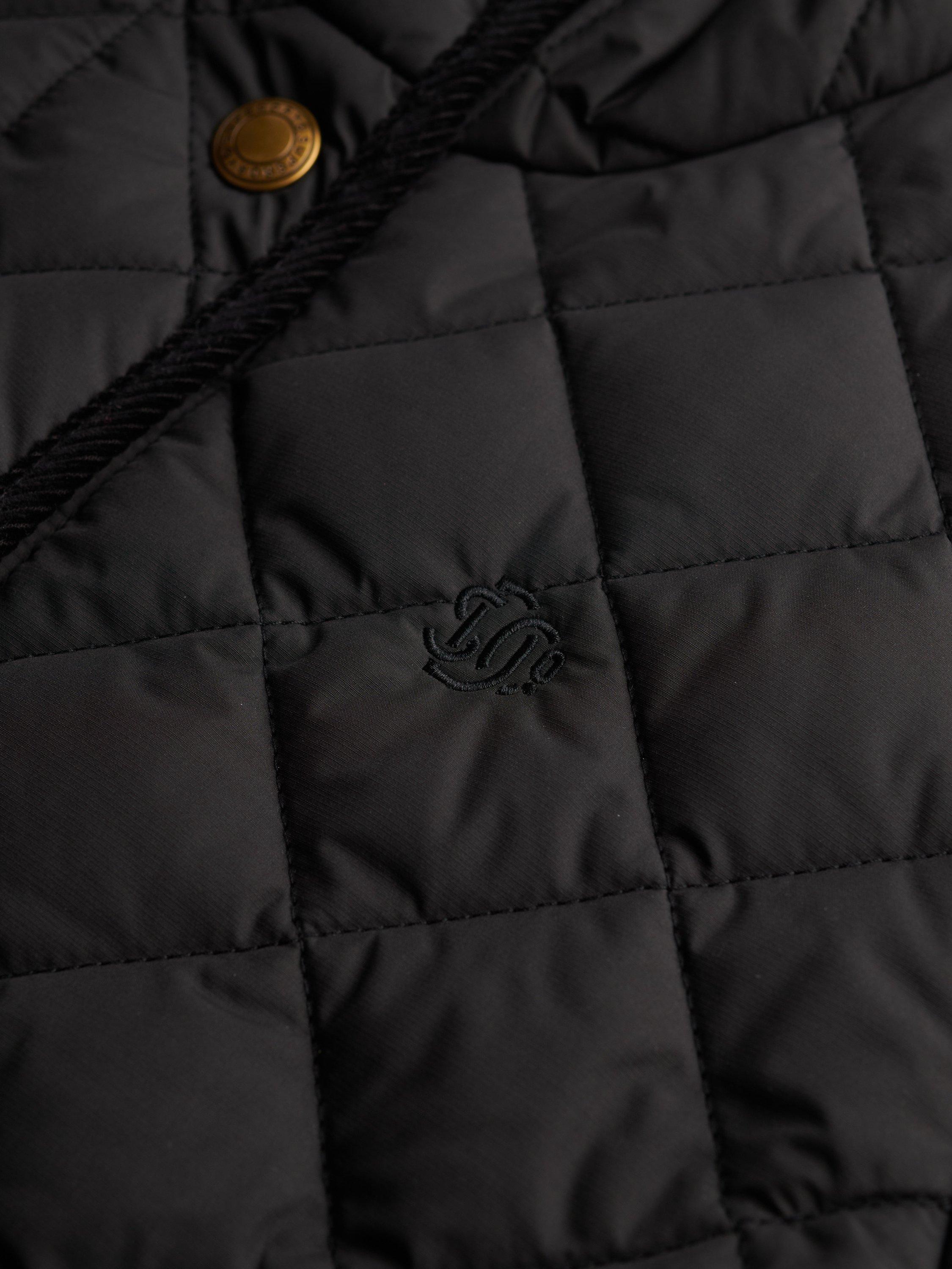 Product image 6 of 7, which shows Superdry Estate Country Liner Jacket, Meteorite Black, 16