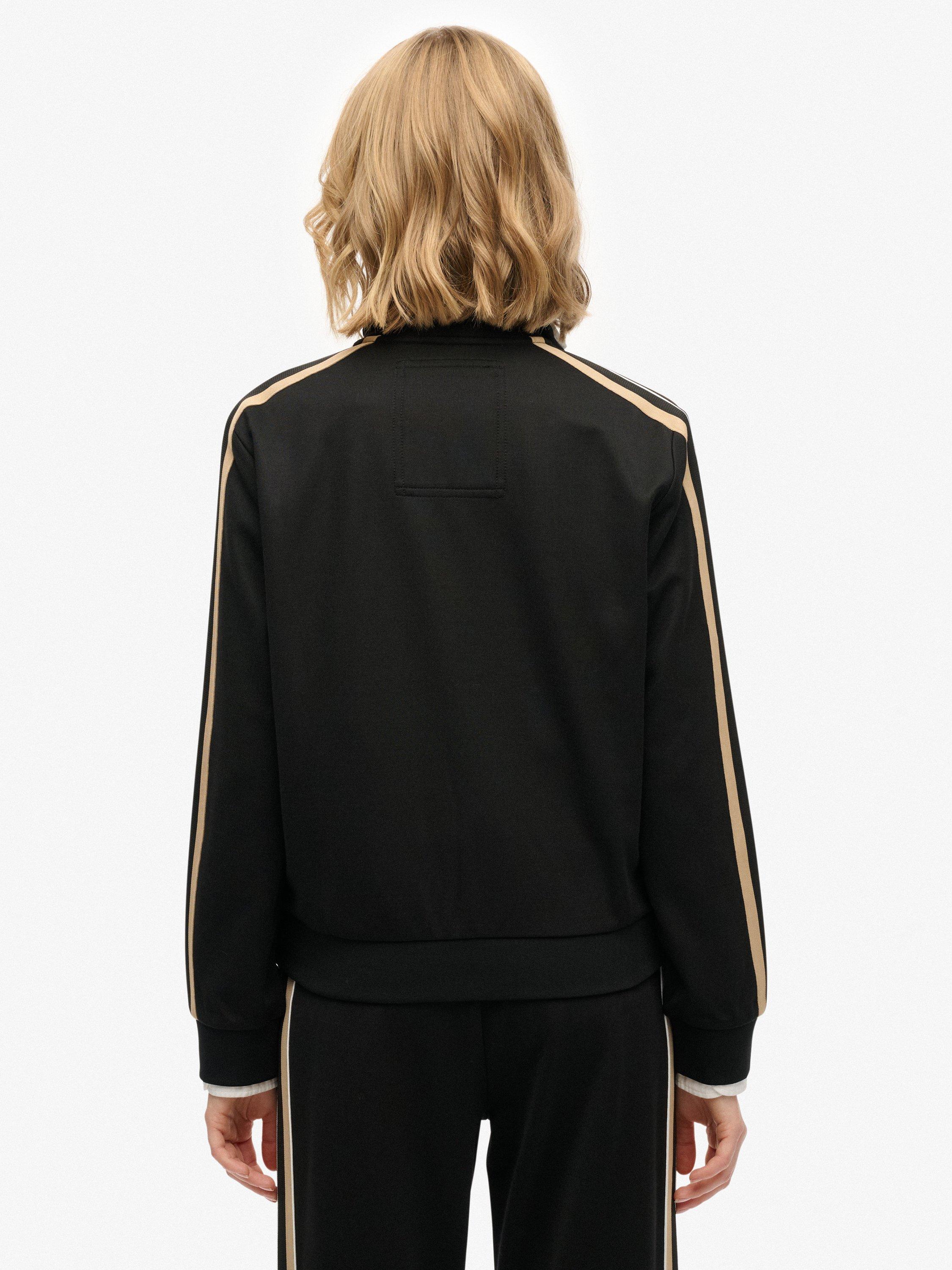 Product image 2 of 6, which shows Superdry Country Club Track Top, Black, 12