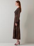 L.K.Bennett Geena Dress, Brown/Multi