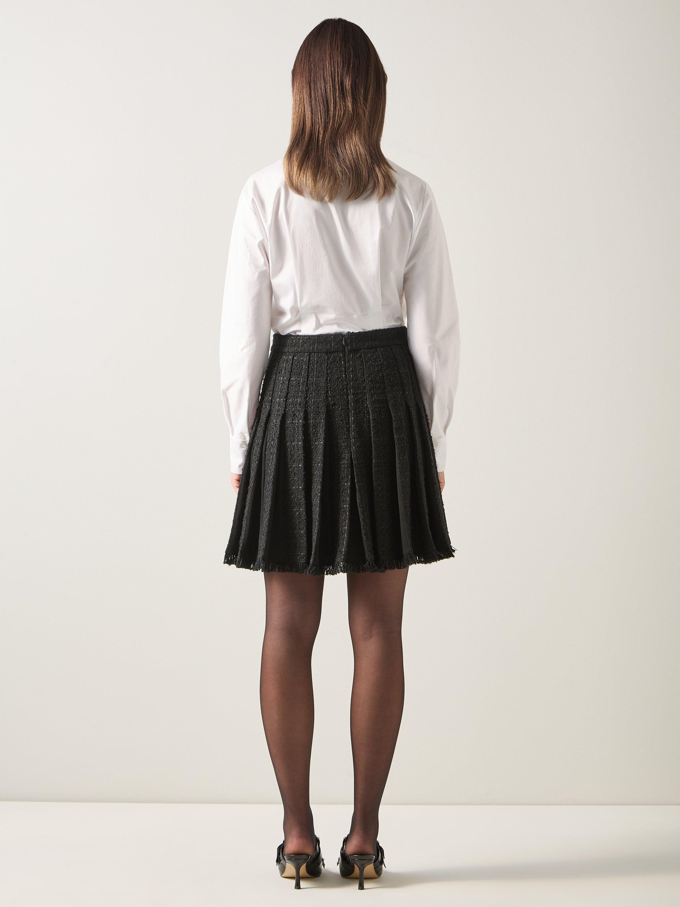 Kilt Skirt Jigsaw Black Pleated Skirt Shop Jigsaw Black Skirts For