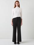 L.K.Bennett Claire Tailored Trousers, Black