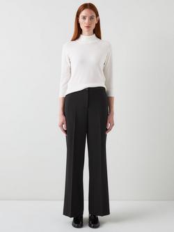 L.K.Bennett Claire Tailored Trousers, Black, Black