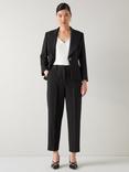L.K.Bennett Rosa Slim Fit Tailored Trousers, Black