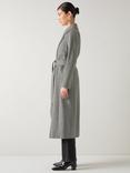 L.K.Bennett Francine Pure Merino Wool Coat, Grey