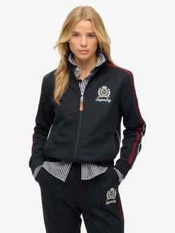 Superdry Country Club Track Top, Eclipse Navy