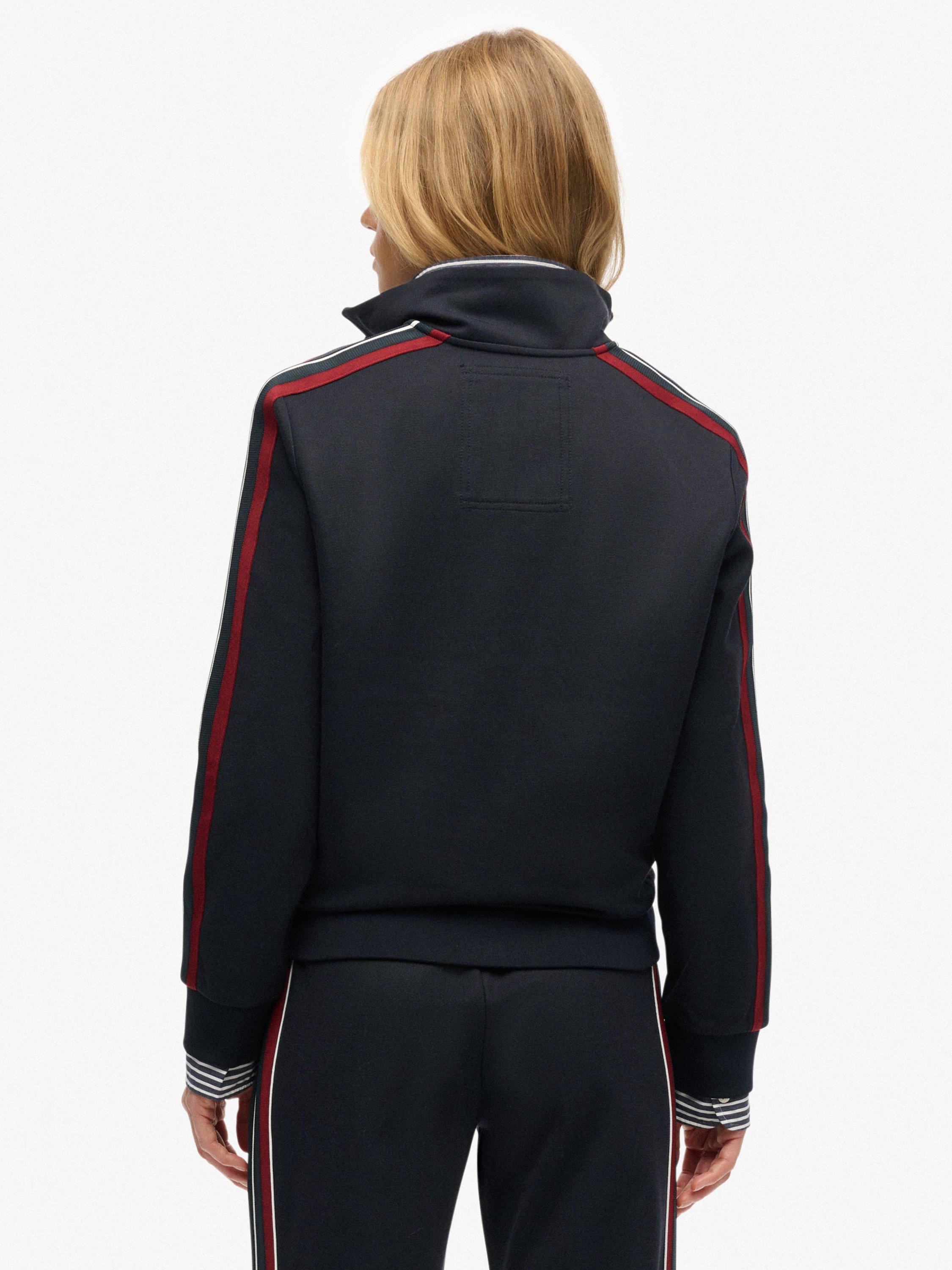 Product image 2 of 6, which shows Superdry Country Club Track Top, Eclipse Navy, 8