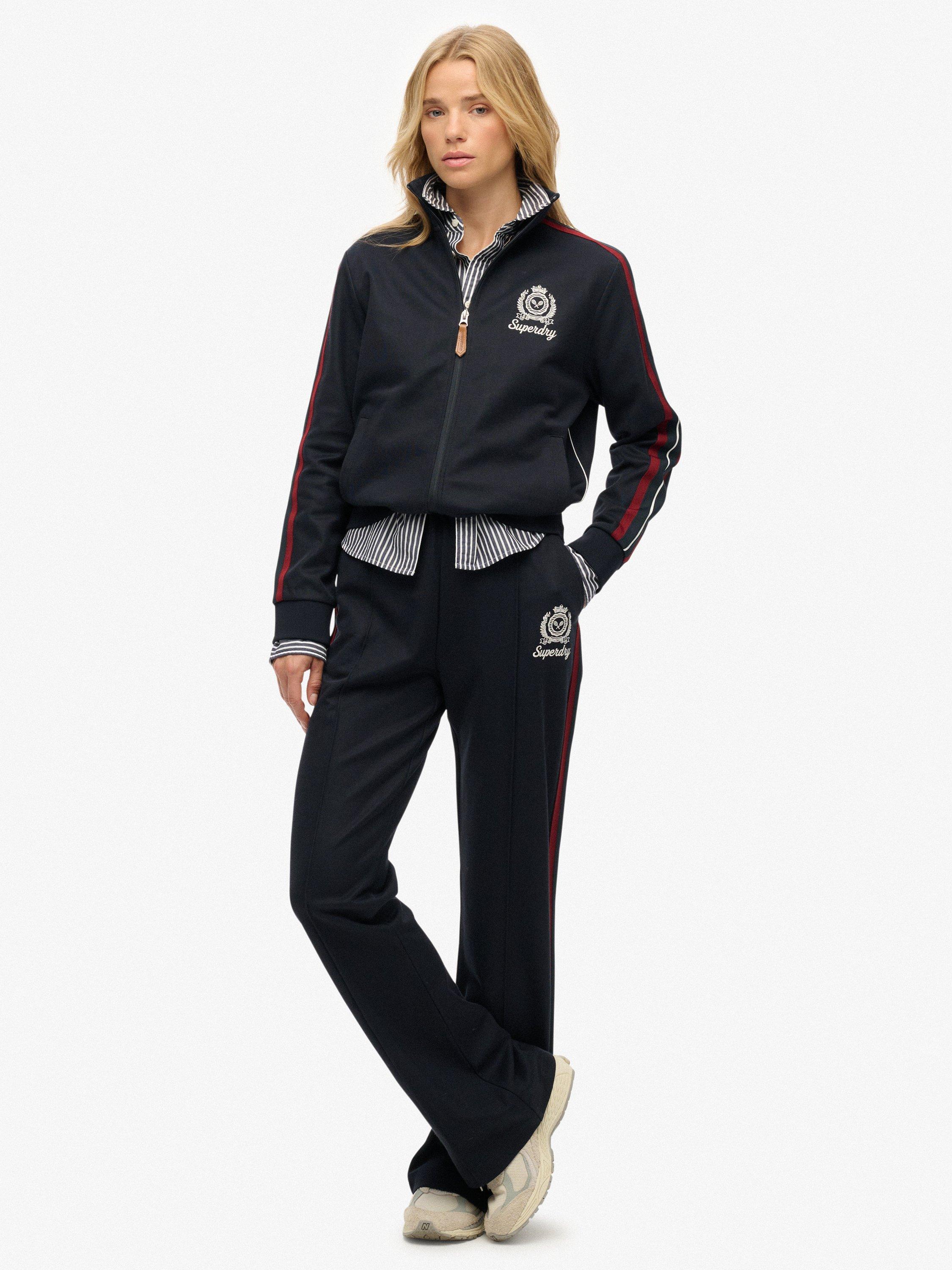 Product image 3 of 6, which shows Superdry Country Club Track Top, Eclipse Navy, 8
