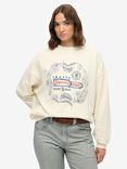 Superdry Cotton Tokyo Narrative Oversized Sweatshir