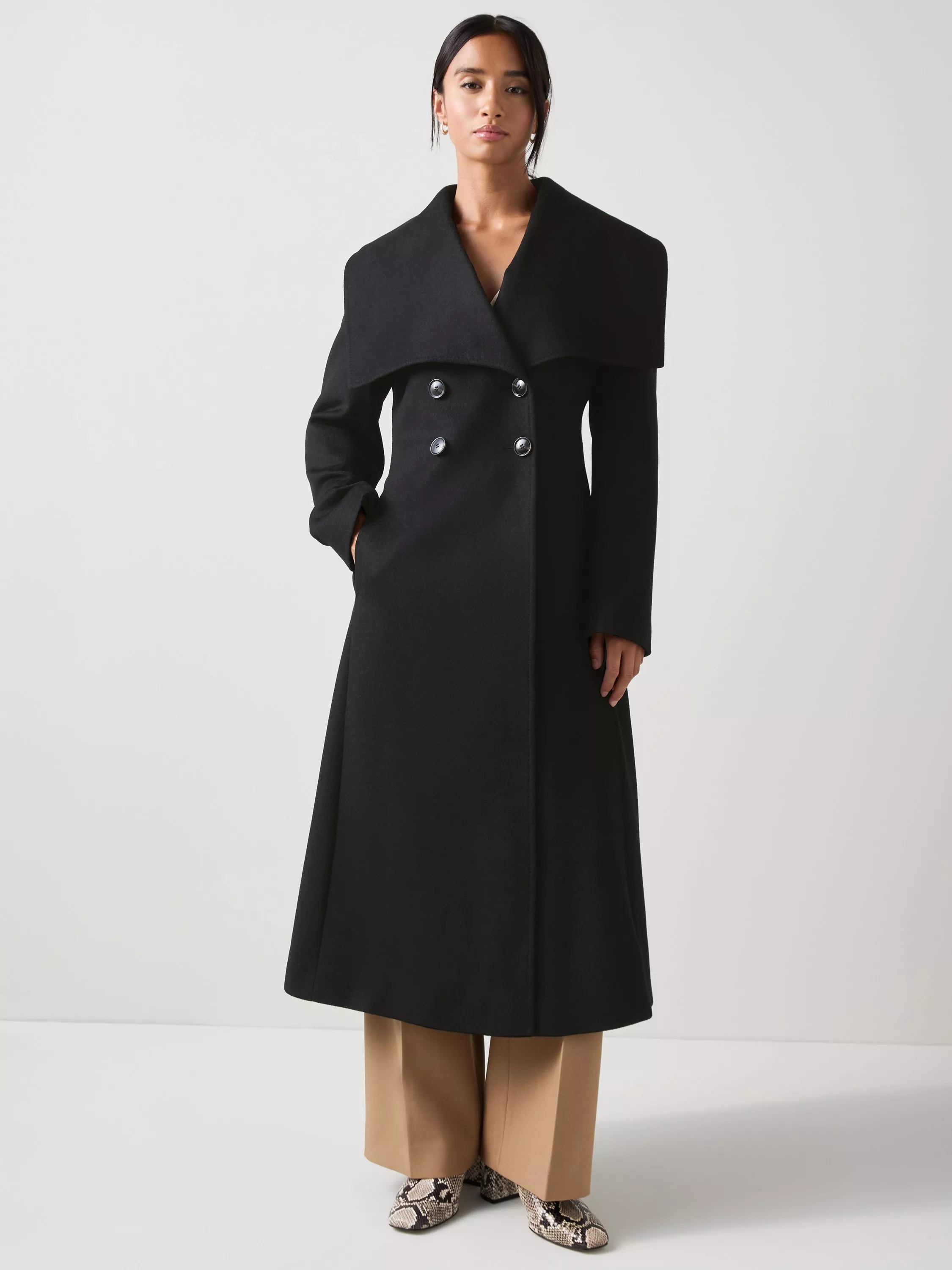 Veste Blazer L.K. Bennett Noire - Taille 10 - Polyester/Viscose - Très Bon État Occasion