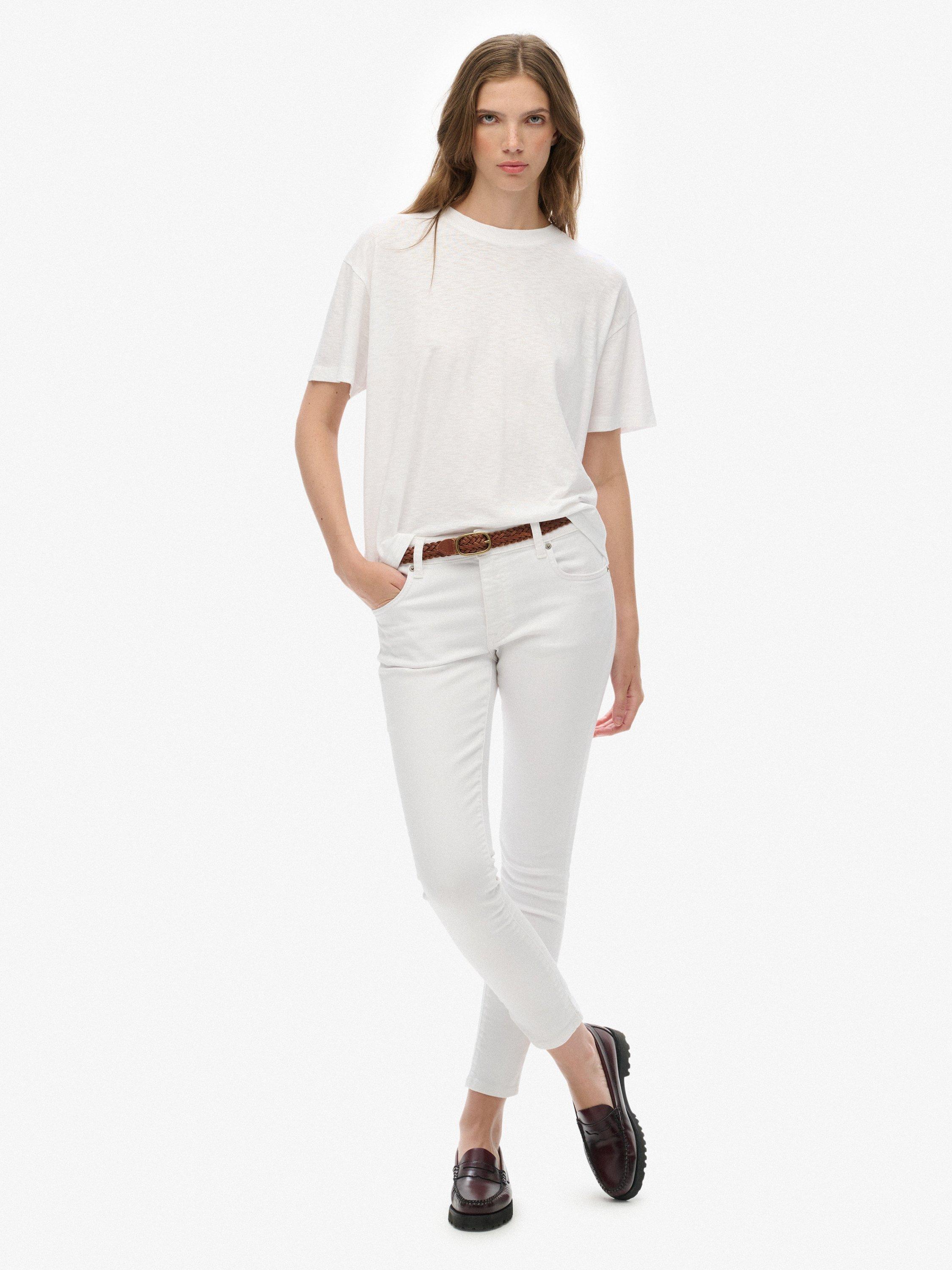 Product image 3 of 5, which shows Superdry Studios Crew T-Shirt, Optic, 14