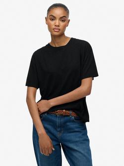 Superdry Studios Crew Neck T-Shirt, Black