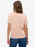 Superdry Logo Relaxed T-Shirt, Vintage Blush