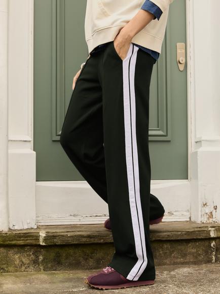 Baukjen Tippi 2.0 Side Stripe Trousers - view 2, Khaki/Cream